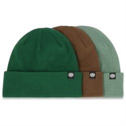 686 Standard Roll Up 3-Pack Beanie