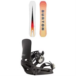 Burton Custom Flying V Snowboard ​+ Cartel EST Snowboard Bindings