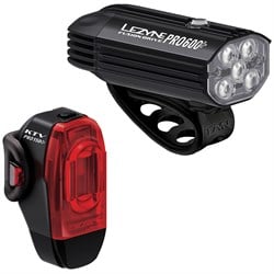 Lezyne Fusion Drive Pro 600​+ ​/ KTV Drive Pro​+ Bike Light Set