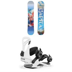 CAPiTA Space Metal Fantasy Snowboard ​+ Union Rosa Snowboard Bindings - Women's 2025