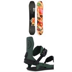 Ride Moderator Snowboard ​+ C-6 Snowboard Bindings 2025