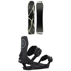 Ride Superpig Snowboard ​+ A-6 Snowboard Bindings 2025