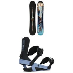 Ride Shadowban Snowboard ​+ AL-6 Snowboard Bindings - Women's 2025