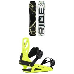 Ride Warpig Snowboard ​+ C-4 Snowboard Bindings 2025