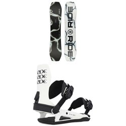 Ride Twinpig Snowboard ​+ C-6 Snowboard Bindings 2025