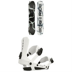Ride Twinpig Snowboard ​+ AL-6 Snowboard Bindings - Women's 2025