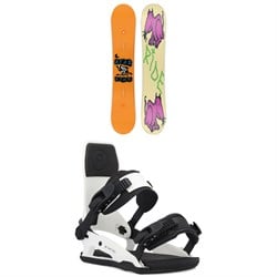 Ride Kink Snowboard ​+ C-6 Snowboard Bindings 2025