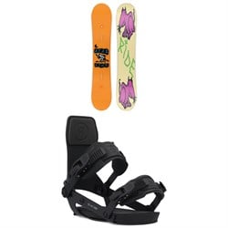 Ride Kink Snowboard ​+ A-6 Snowboard Bindings 2025