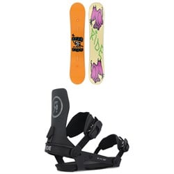 Ride Kink Snowboard ​+ A-6 Snowboard Bindings 2025