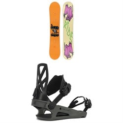 Ride Kink Snowboard ​+ C-4 Snowboard Bindings 2025