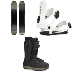 Ride Deep Fake Snowboard ​+ CL-6 Snowboard Bindings ​+ Cadence Snowboard Boots - Women's 2025