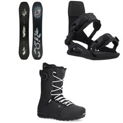 Ride Algorythm Snowboard ​+ C-6 Snowboard Bindings ​+ Fuse Snowboard Boots 2025