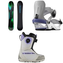 Bataleon Thunderstorm Snowboard ​+ Donna Heelwrap Snowboard Bindings ​+ Mosh BOA Snowboard Boots - Women's 2025