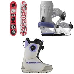 Bataleon Moodboard Snowboard ​+ Donna Heelwrap Snowboard Bindings ​+ Mosh BOA Snowboard Boots - Women's 2025
