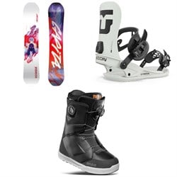 CAPiTA Indoor Survival Snowboard ​+ Union Strata Snowboard Bindings ​+ thirtytwo Lashed Double Boa Snowboard Boots 2025