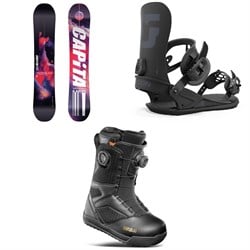 CAPiTA Outerspace Living Snowboard ​+ Union Strata Snowboard Bindings ​+ thirtytwo STW Double Boa Snowboard Boots - Women's 2025