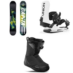CAPiTA Outerspace Living Snowboard ​+ Union STR Snowboard Bindings ​+ thirtytwo Shifty Boa Snowboard Boots 2025