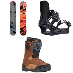 K2 Antidote Snowboard ​+ Network Snowboard Bindings ​+ Kinsley Snowboard Boots - Women's 2025