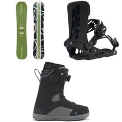 K2 Lime Lite Snowboard ​+ Meridian Snowboard Bindings ​+ Kinsley Snowboard Boots - Women's 2025