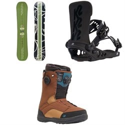 K2 Lime Lite Snowboard ​+ Meridian Snowboard Bindings ​+ Kinsley Snowboard Boots - Women's 2025