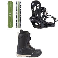 K2 Kandi Snowboard ​+ You​+H Snowboard Bindings ​+ You​+H Snowboard Boots - Kids' 2025