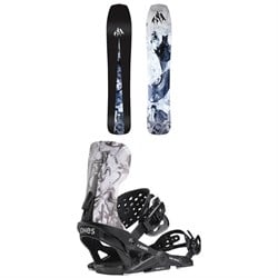 Jones Mind Expander Snowboard ​+ Meteorite Surf Series Snowboard Bindings 2025