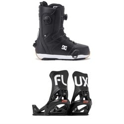 DC Control Step On Snowboard Boots ​+ Flux DS Step On Snowboard Bindings 2025