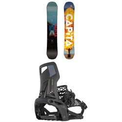 CAPiTA Defenders Of Awesome Snowboard ​+ Nidecker Supermatic Snowboard Bindings 2025