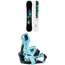 Burton Custom Flying V Snowboard ​+ Nidecker Supermatic Snowboard Bindings 2025