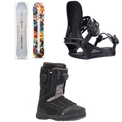 K2 Almanac Snowboard ​+ Network Snowboard Bindings ​+ Trance Snowboard Boots - Women's 2025