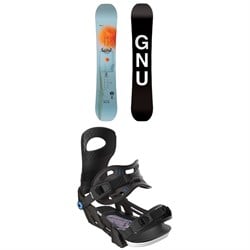 GNU Gloss C2E Snowboard ​+ Bent Metal Metta Snowboard Bindings - Women's 2025