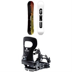 GNU GWO BTX Snowboard ​+ Bent Metal Bolt Snowboard Bindings 2025