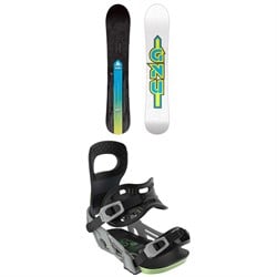 GNU Antigravity C3 Snowboard ​+ Bent Metal Joint Snowboard Bindings 2025