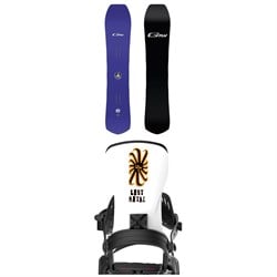 GNU Gremlin C3 Snowboard ​+ Bent Metal Axtion Snowboard Bindings 2025