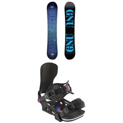 GNU Asym Pro Choice C3 Snowboard ​+ Bent Metal Forte Snowboard Bindings - Women's 2025