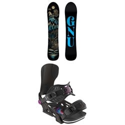 GNU Free Spirit C3 Snowboard ​+ Bent Metal Forte Snowboard Bindings - Women's 2025