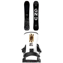 GNU Banked Country C3 Snowboard ​+ Bent Metal Axtion Snowboard Bindings 2025