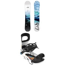 Lib Tech Glider BTX Snowboard ​+ Bent Metal Beam Snowboard Bindings - Women's 2025
