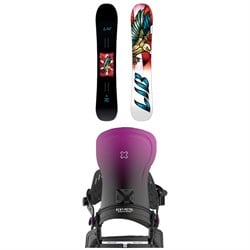 Lib Tech Dynamiss C3 Snowboard ​+ Bent Metal Forte Snowboard Bindings - Women's 2025