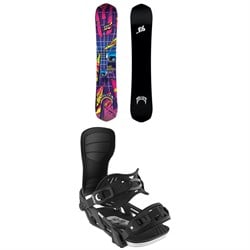 Lib Tech Mayhem Rad Ripper C3 Snowboard ​+ Bent Metal Axtion Snowboard Bindings 2025