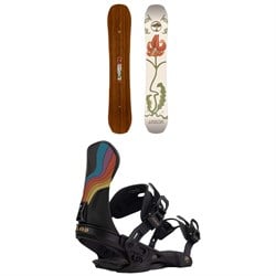 Arbor Swoon Rocker Snowboard ​+ Sequoia Snowboard Bindings - Women's 2025