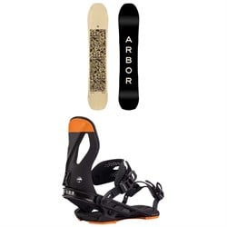 Arbor Carter Snowboard ​+ Cypress Snowboard Bindings 2025