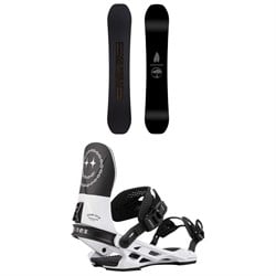 Arbor Candle Rain Snowboard ​+ Hemlock Snowboard Bindings 2025