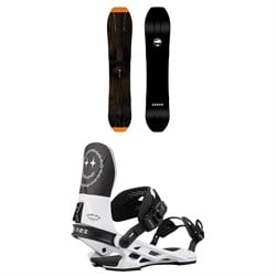 Arbor Terra Pin Snowboard ​+ Hemlock Snowboard Bindings 2025