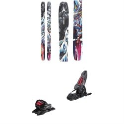 Atomic Bent 100 Skis ​+ Marker Griffon 13 ID Ski Bindings 2025