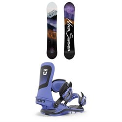 Never Summer Lady FR Snowboard ​+ Union Ultra Snowboard Bindings - Women's 2025