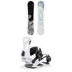 Roxy Raina LTD Snowboard ​+ Union Rosa Snowboard Bindings - Women's 2024