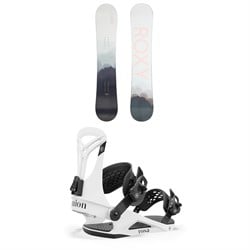 Roxy Raina LTD Snowboard ​+ Union Rosa Snowboard Bindings - Women's 2025