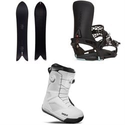 Season Forma Snowboard ​+ Universal Snowboard Bindings ​+ thirtytwo STW Double Boa Snowboard Boots 2025