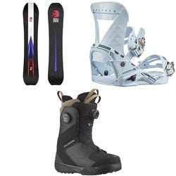 ブーツ SALOMON - SALOMON  KIANA DUAL BOA 22.5 Salomon Kiana Dual BOA Snowboard Boots - Women's - 2024/2025